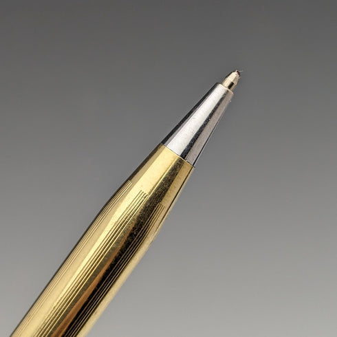 Vintage Cross: CROSS Gold Filled Ballpoint Pen/Pencil Set with Spare Refill